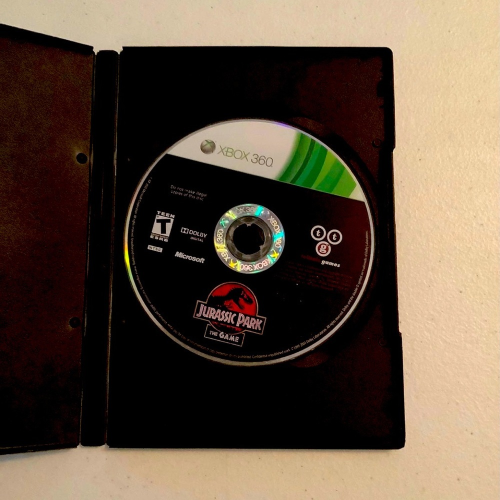 Jurassic Park The Game for Xbox 360